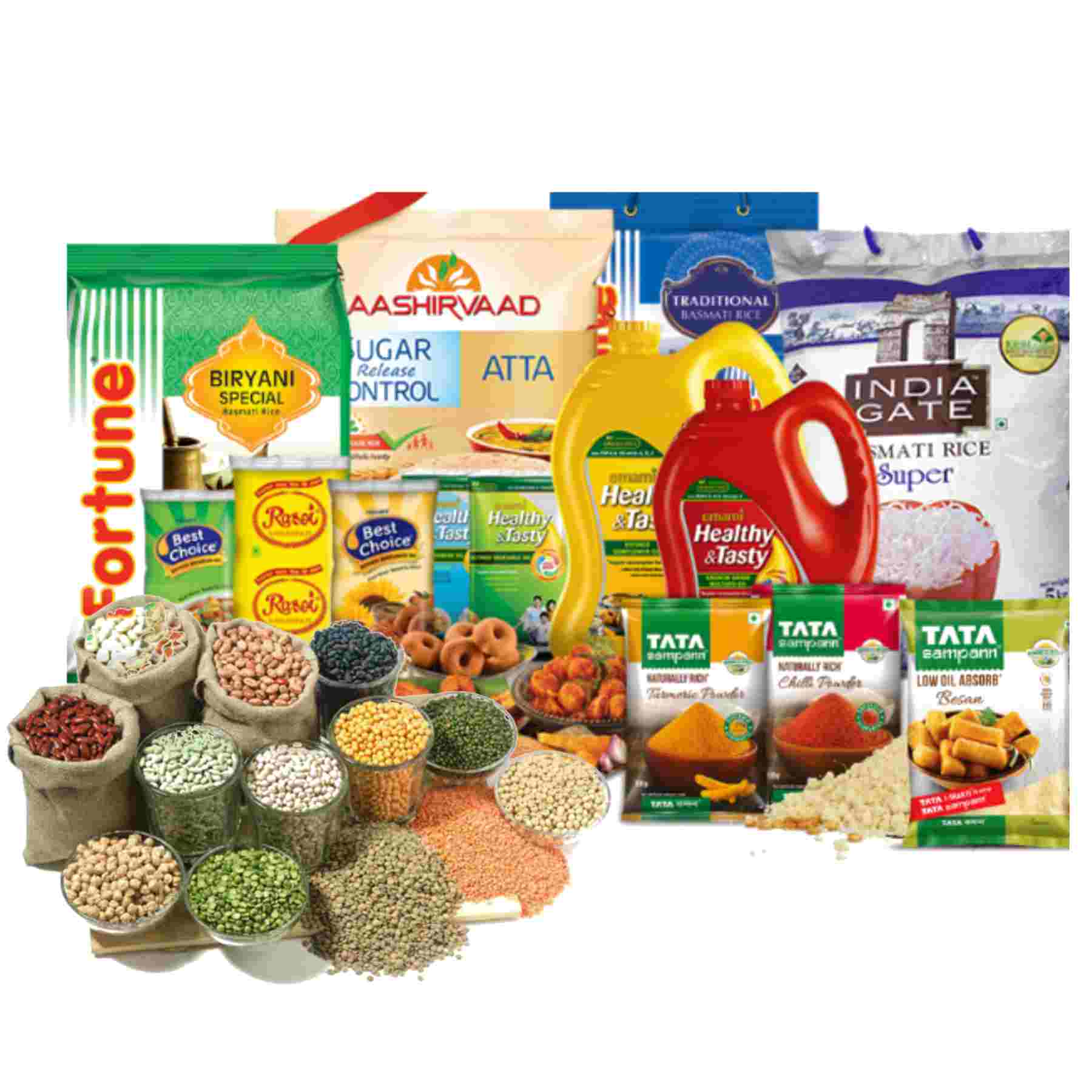 FOODGRAINS, OIL & MASALA