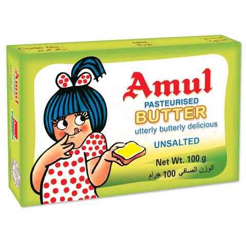 Amul Butter, unsalted - 100gm