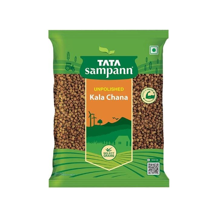 TaTa Sampann Unpolished Kala Chana - 1kg