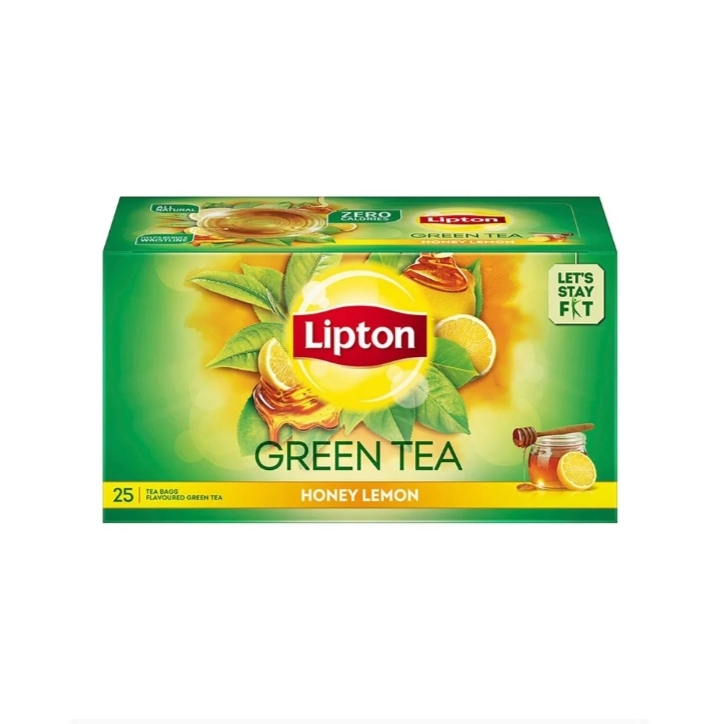 Lipton Green Tea, Honey Lemon - 25bags