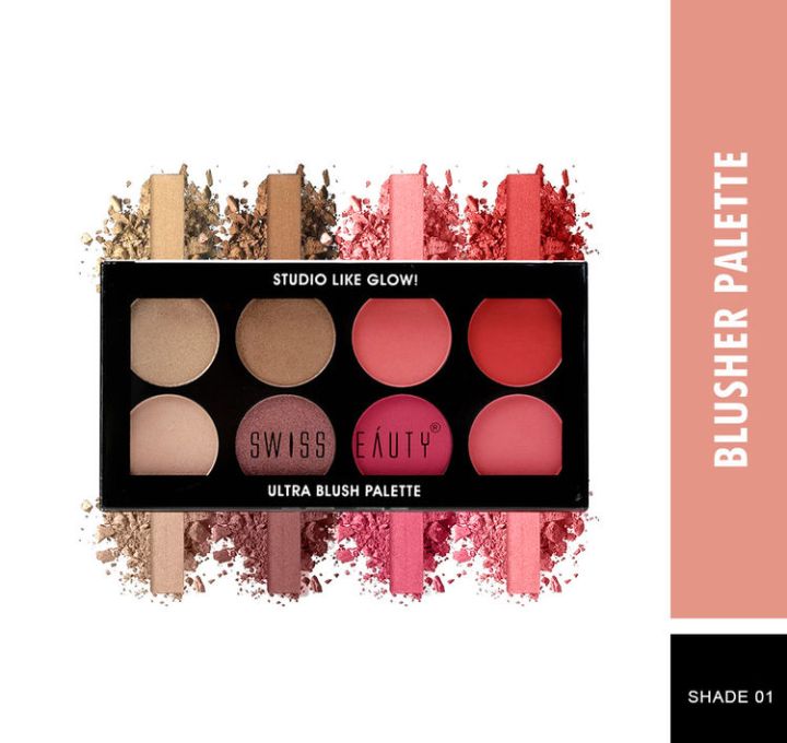 Swiss Beauty Ultra Blush Palette 1(16 g)