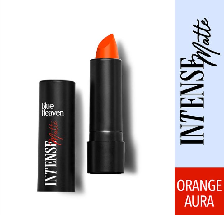Blue Heaven Intense Matte Lipstick - Orange Aura 302