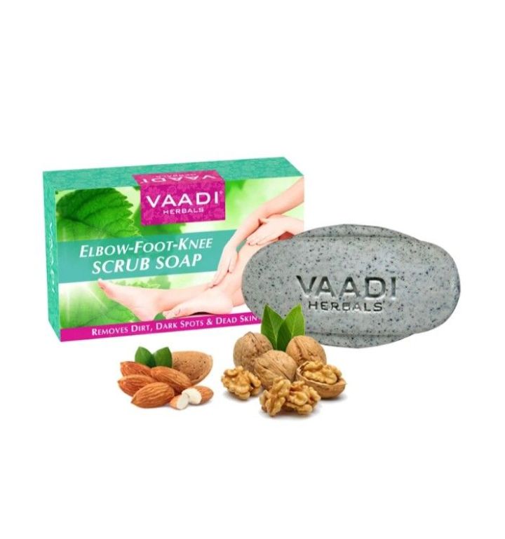 Herbals Elbow Foot Knee Scrub +INFO Soap (75 g)