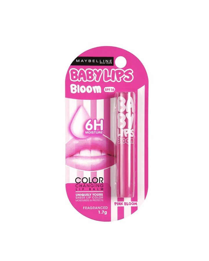 Maybelline New York Baby Lips Color Bloom - Pink Bloom (1.7 g)
