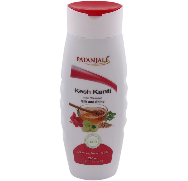 Patanjali Kesh Kanti Silk and Shine Hair Cleanser 200 ml