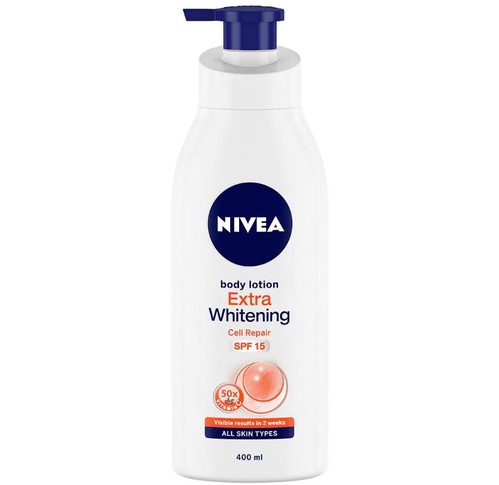 Nivea SPF 15 Extra Whitening Cell Repair Body Lotion 400 ml