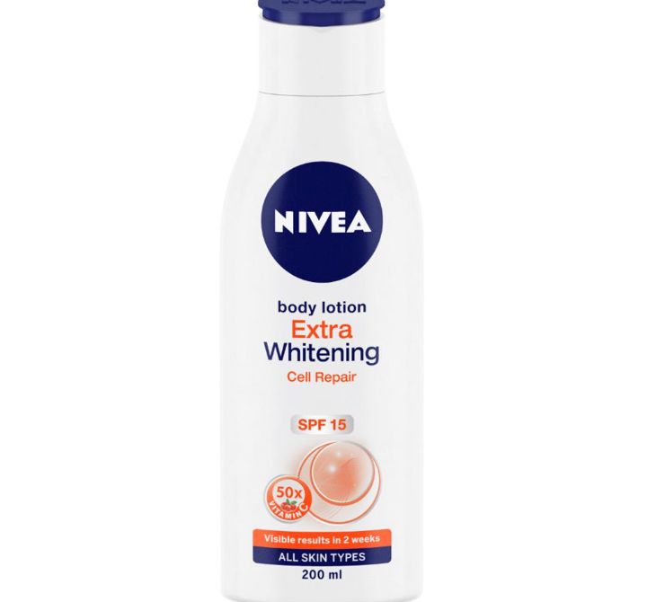 Nivea SPF 15 Extra Whitening Cell Repair Body Lotion 200 ml