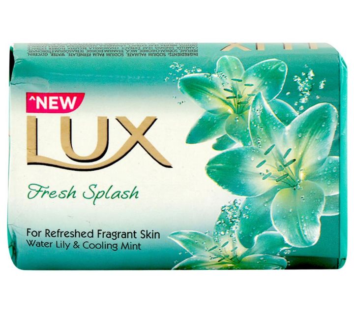 Lux Fresh Splash Bar Soap with Cooling Mint & Sea Minerals 100 g