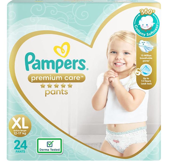 Pampers Premium Care Pants (XL) 24 count (12 - 17 kg)