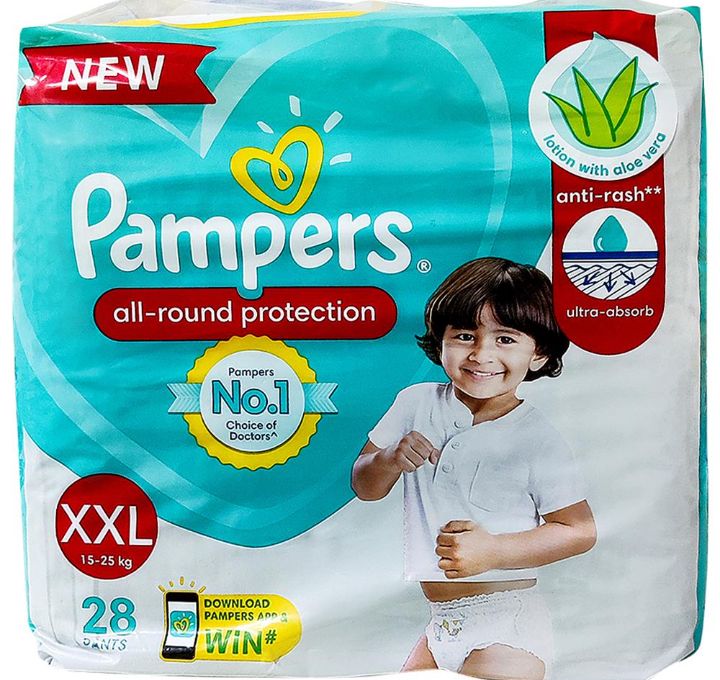 Pampers All-Round Protection Pants (XXL) 28 count (15 - 25 kg)