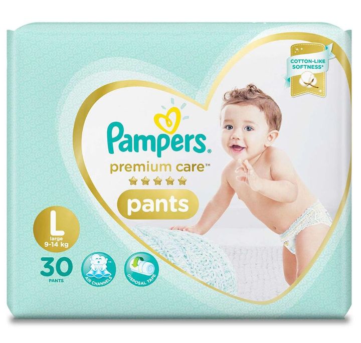 Pampers Premium Care Pants (L) 30 count (9 - 14 kg)