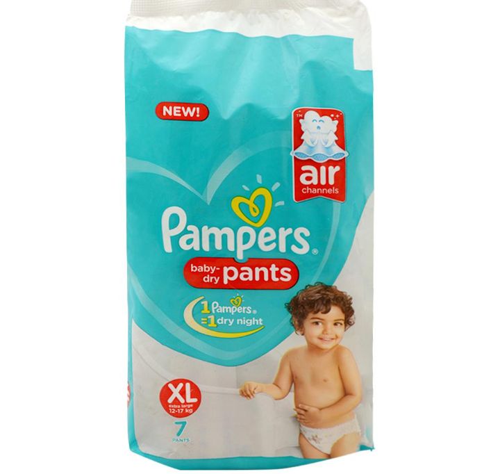 Pampers Baby Dry Pants (XL) 7 count (12 - 17 kg)