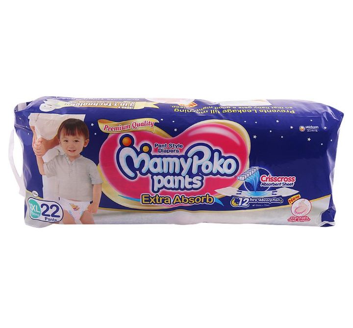MamyPoko Extra Absorb Pants (XXL) 22 count (15 - 25 kg)