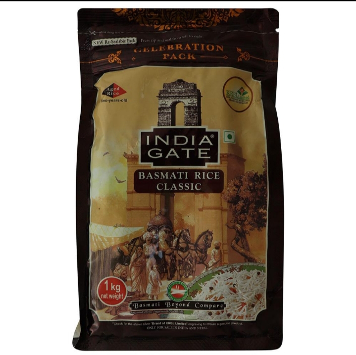 India Gate Basmati Rice Classic 1Kg