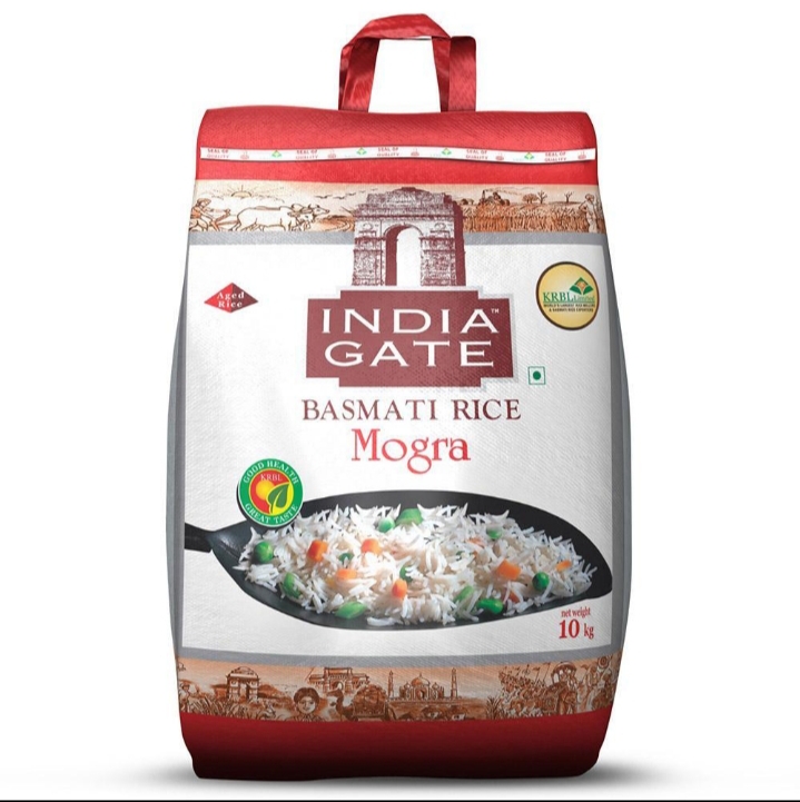 India Gate Basmati Rice Mogra 10Kg