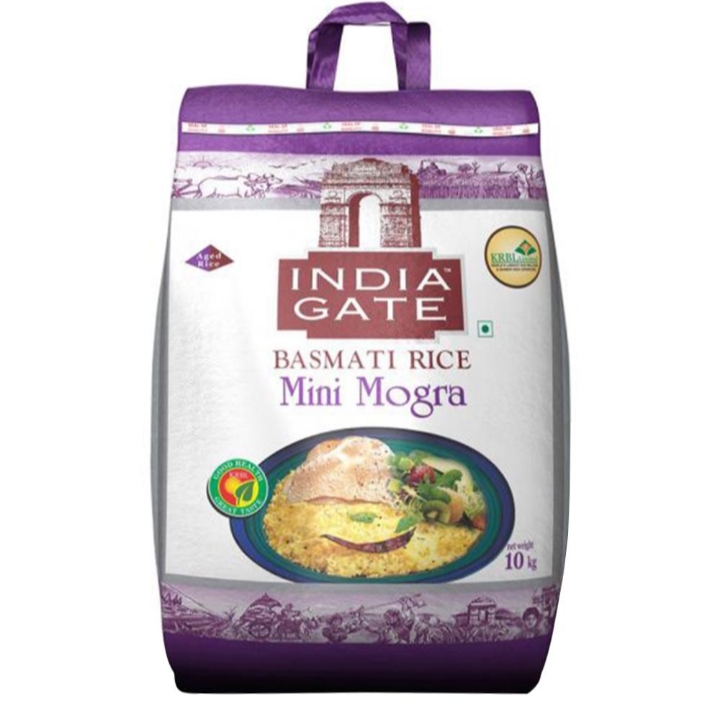 India Gate Basmati Rice  Mini Mogra 10kg