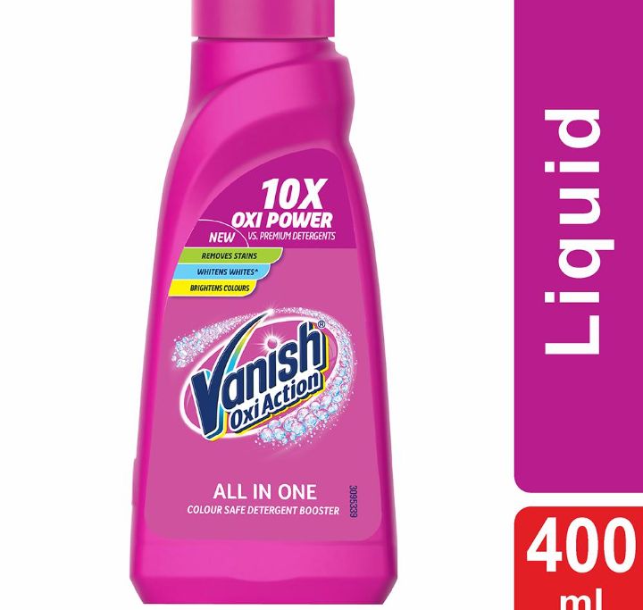 Vanish Oxi Action Stain Remover Liquid 400 ml