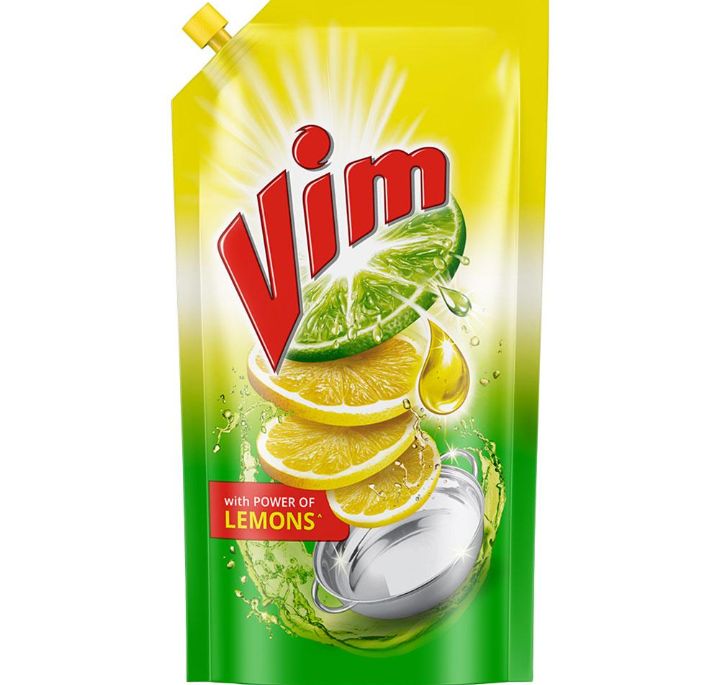Vim Lemon Concentrated Dishwash Gel