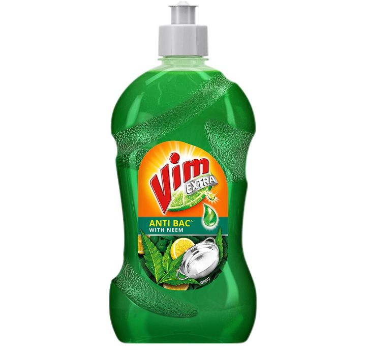 Vim Extra Anti Bac Neem Dishwash Liquid 500 ml