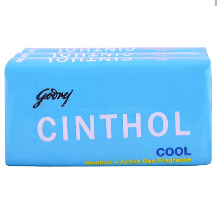 Cinthol Cool Deo Soap with Menthol 75 g (Pack of 3)