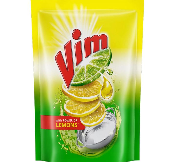 Vim Lemon Dishwash Liquid 900 ml