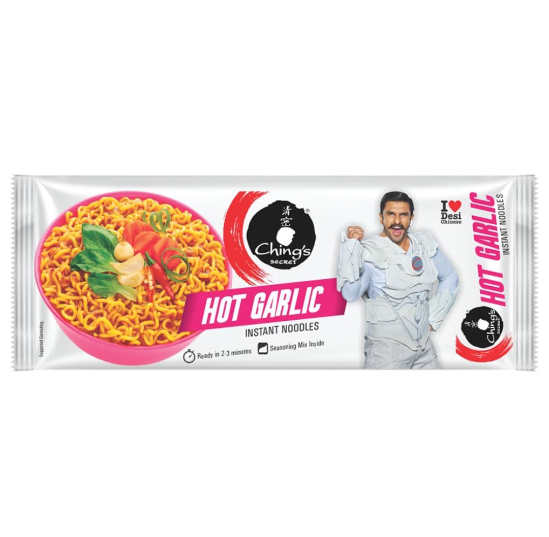 Ching's Secret Hot Garlic Instant Noodles 240 g