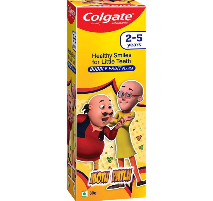 Colgate Bubble Fruit Flavor Kids Toothpaste 80 g (2-5 years)