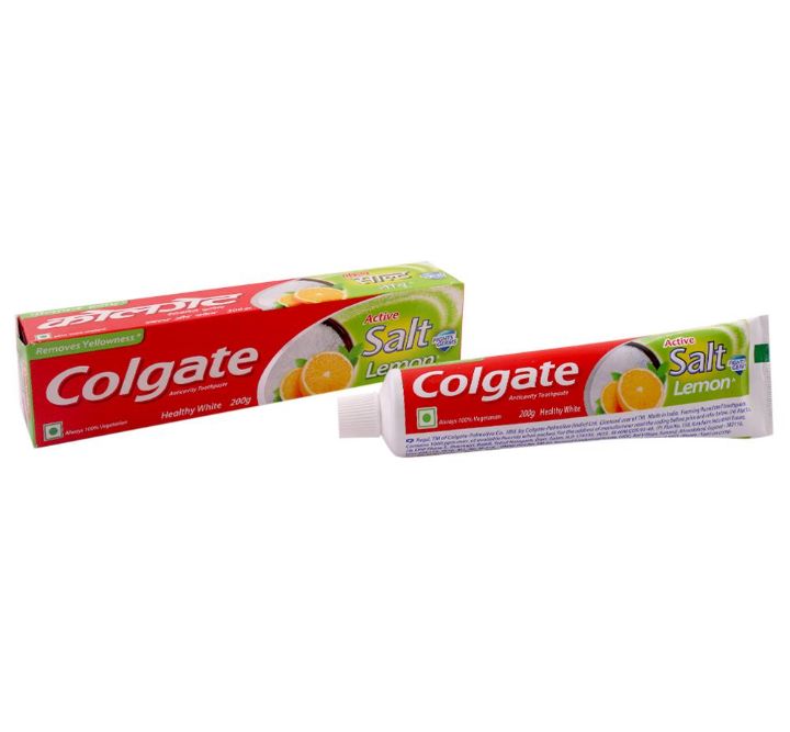 Colgate Active Salt Healthy White Lemon Toothpaste 200 g