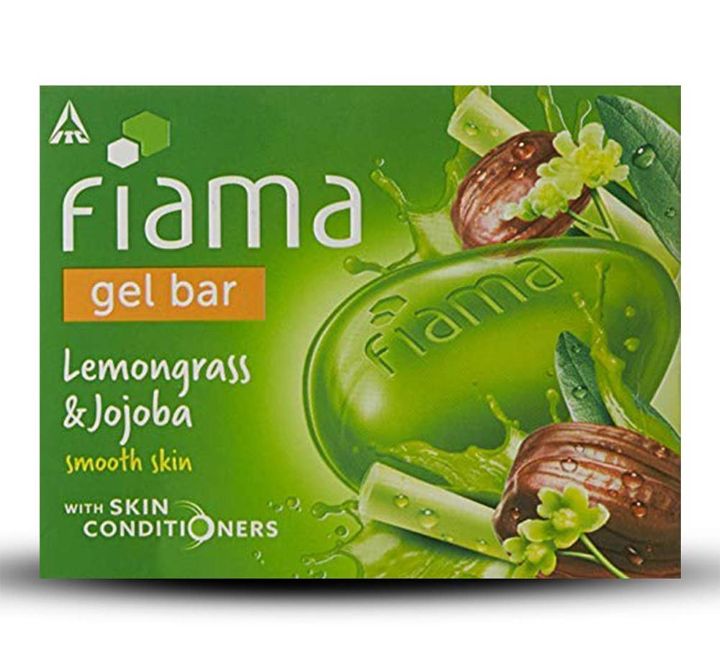 Fiama Lemongrass & Jojoba Gel Bar 125 g (Pack of 3)