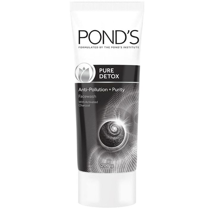 Pond's Pure Detox Anti Pollution Activated Charcoal Face Wash 200 g