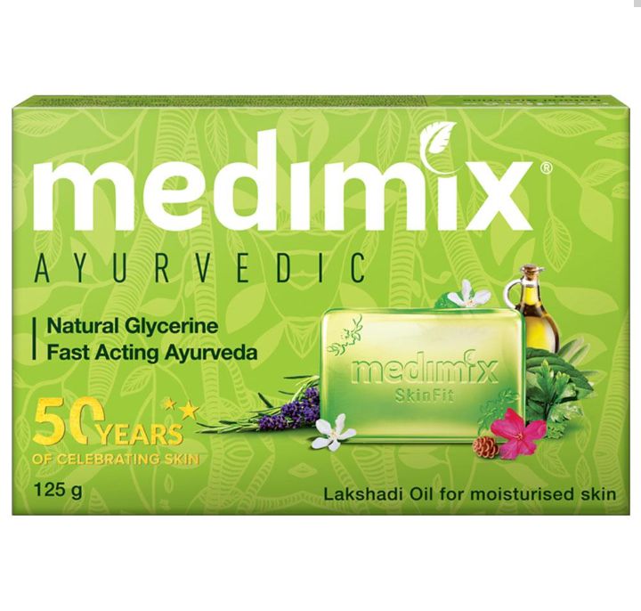 Medimix Ayurvedic Natural Glycerine Soap with Lakshadi Oil 125 g