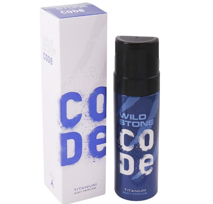 Wild Stone Code Titanium Body Perfume for Men 120 ml
