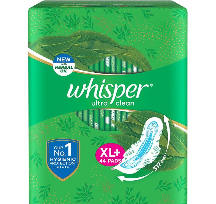Whisper Ultra Wings Sanitary Napkin with Wings