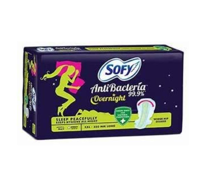 Sofy Overnight Antibacteria Pad, XXL, 20 x 2