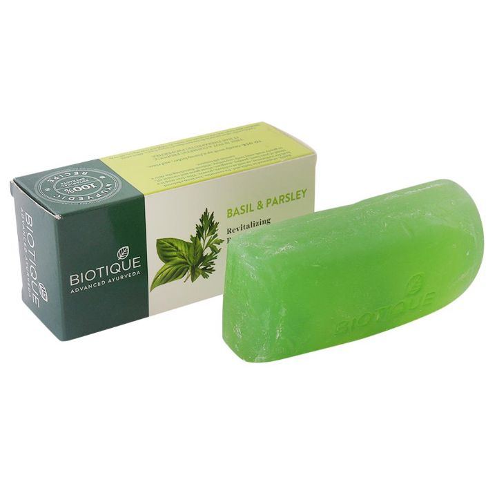 Biotique Basil & Parsley Revitalizing Body Soap 150 g