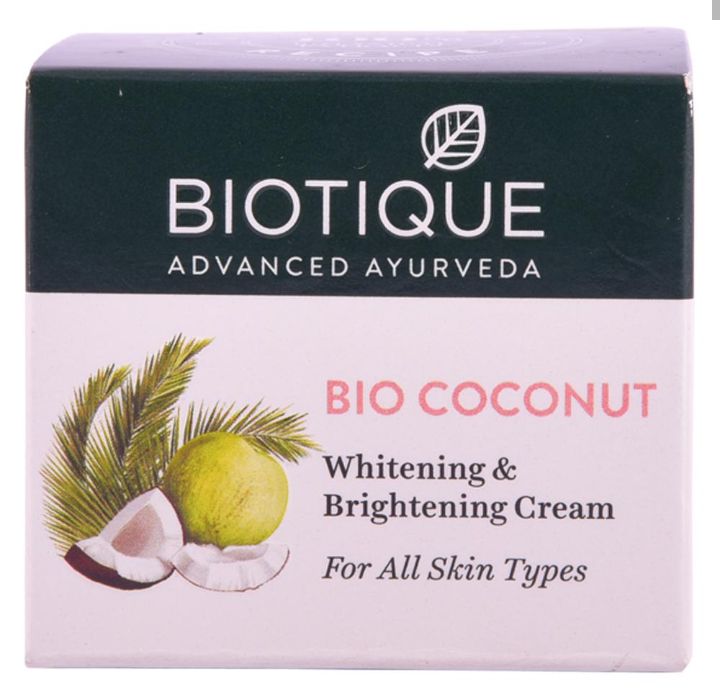 Biotique Bio Coconut Whitening & Brightening Cream 50 g