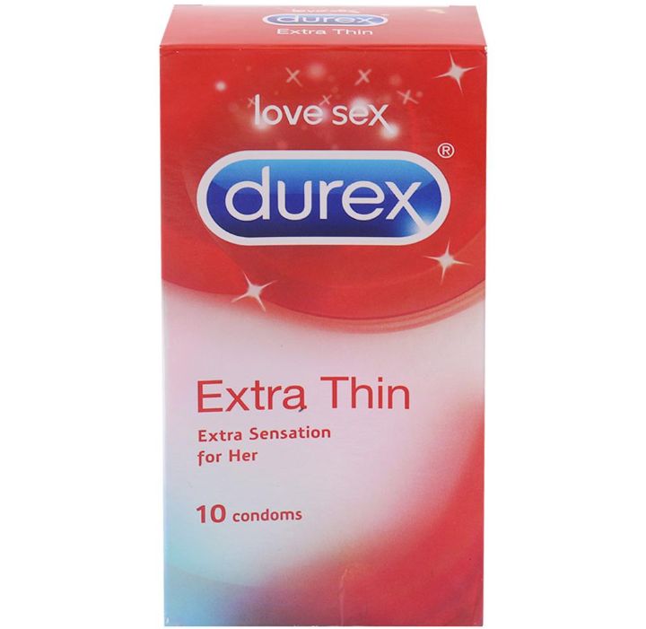 Durex Extra Thin Condoms 10 pcs