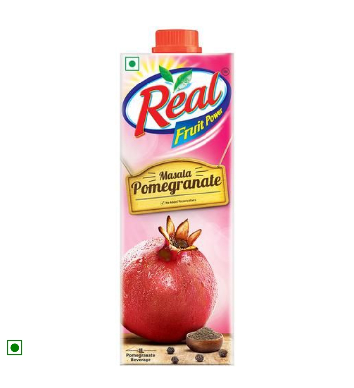 Real Fruit Power  Pomegranate Masala Juice