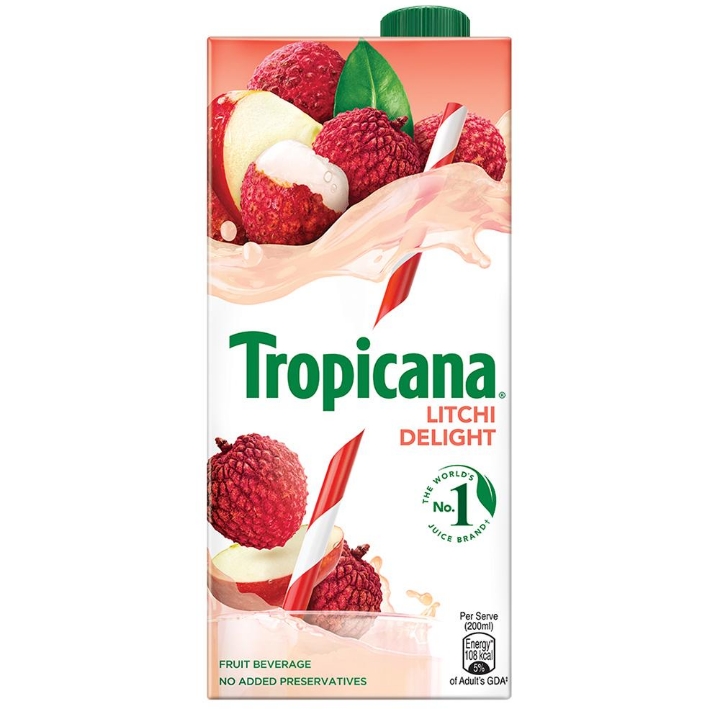 Tropicana Litchi Delight Fruit Juice 1 L