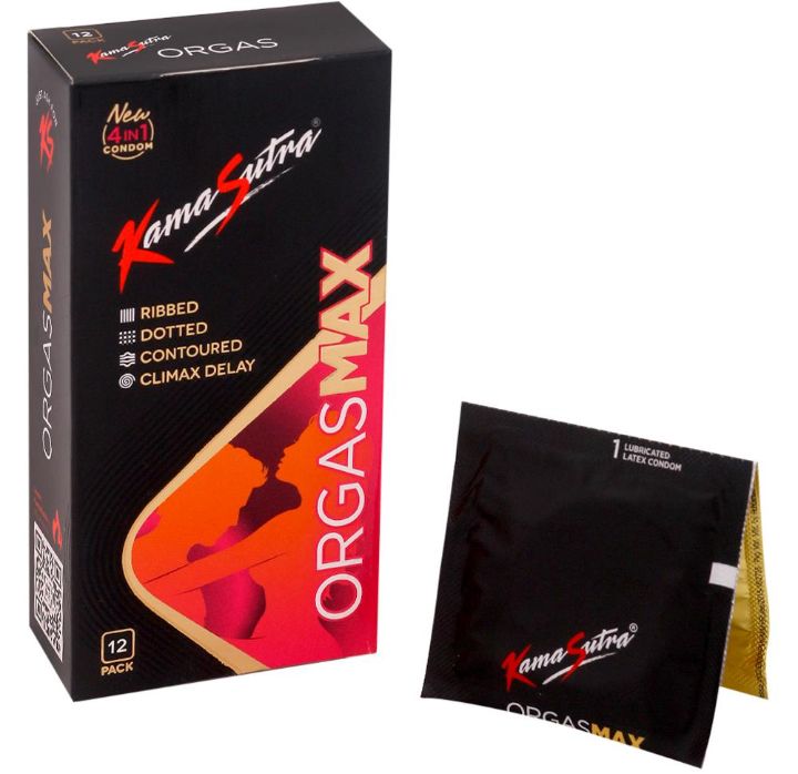 KamaSutra Orgasmax Condoms 12 pcs