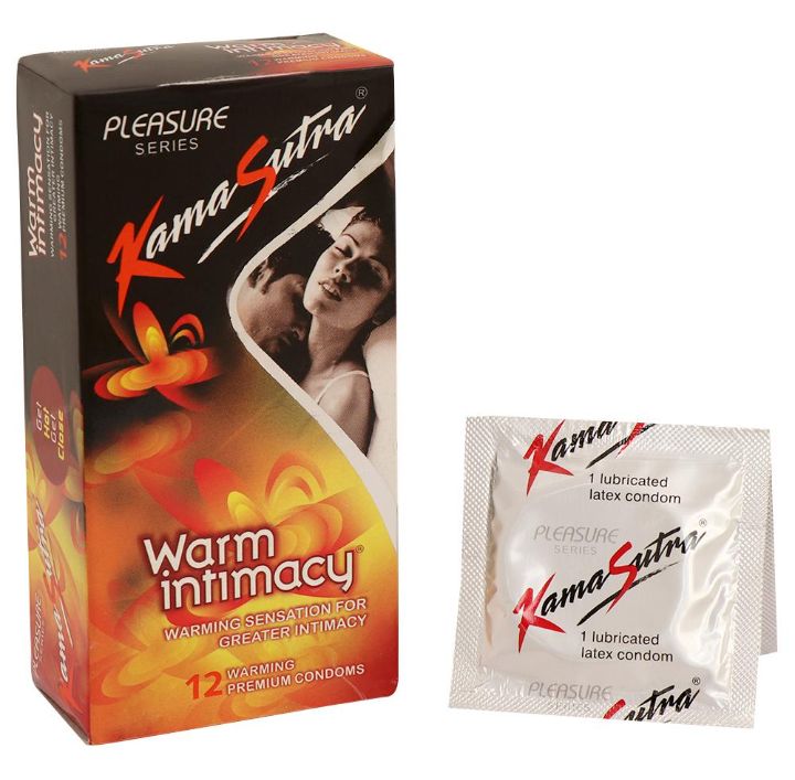 KamaSutra Warm Intimacy Condoms 12 pcs