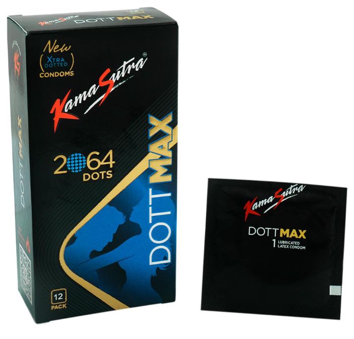 KamaSutra Dott Max Condoms 12 pcs