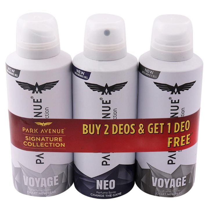 Park Avenue Signature Collection Perfume Spray for Men 140 ml (Buy 2 Get 1 Free)