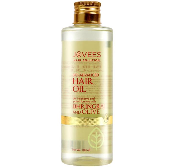 Jovees Hair Solution Bio-Advanced Bhringaraj & Olive Hair Oil 100 ml