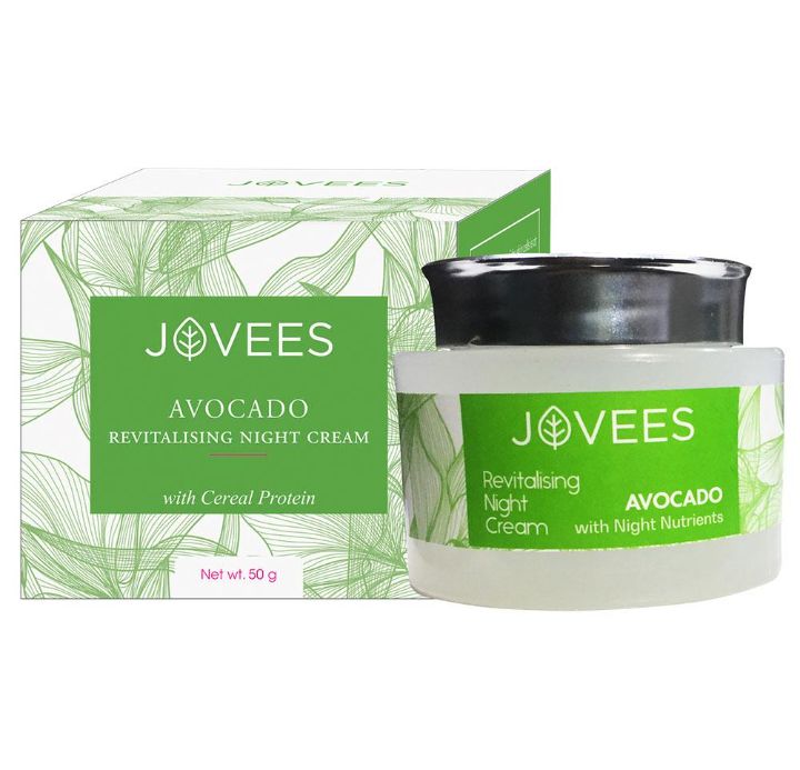 Jovees Avacado Revitalising Night Cream with Night Nutrients 50 g
