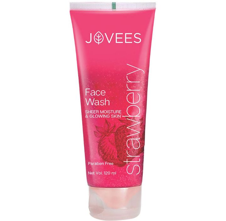 Jovees Strawberry Face Wash for Normal & Dry Skin 120 ml