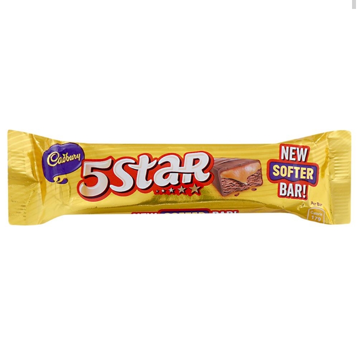 Cadbury 5 Star Chocolate Bar 40 Gm