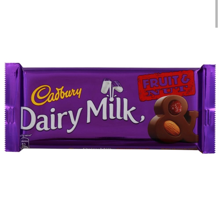 Dairy Milk Fruit & Nut Chocolate Bar 80 gm