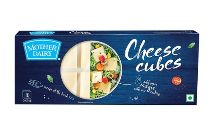 Mother Dairy Cheese Cubes 180Gm