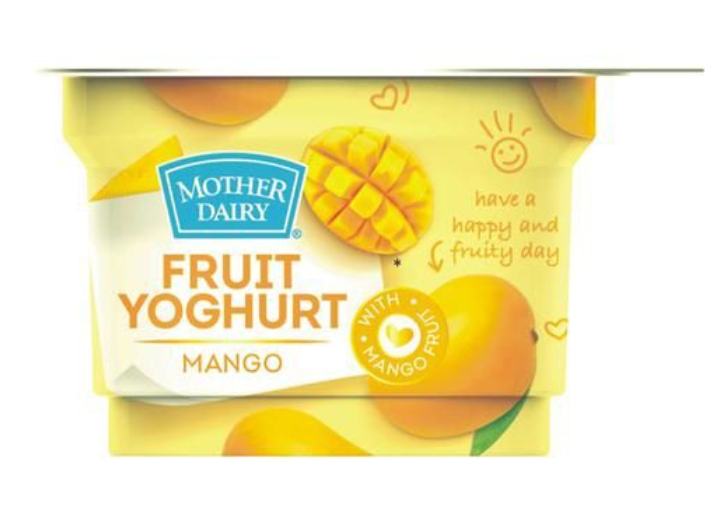 Mother Dairy Fruit Yoghurt Mango - 100gm